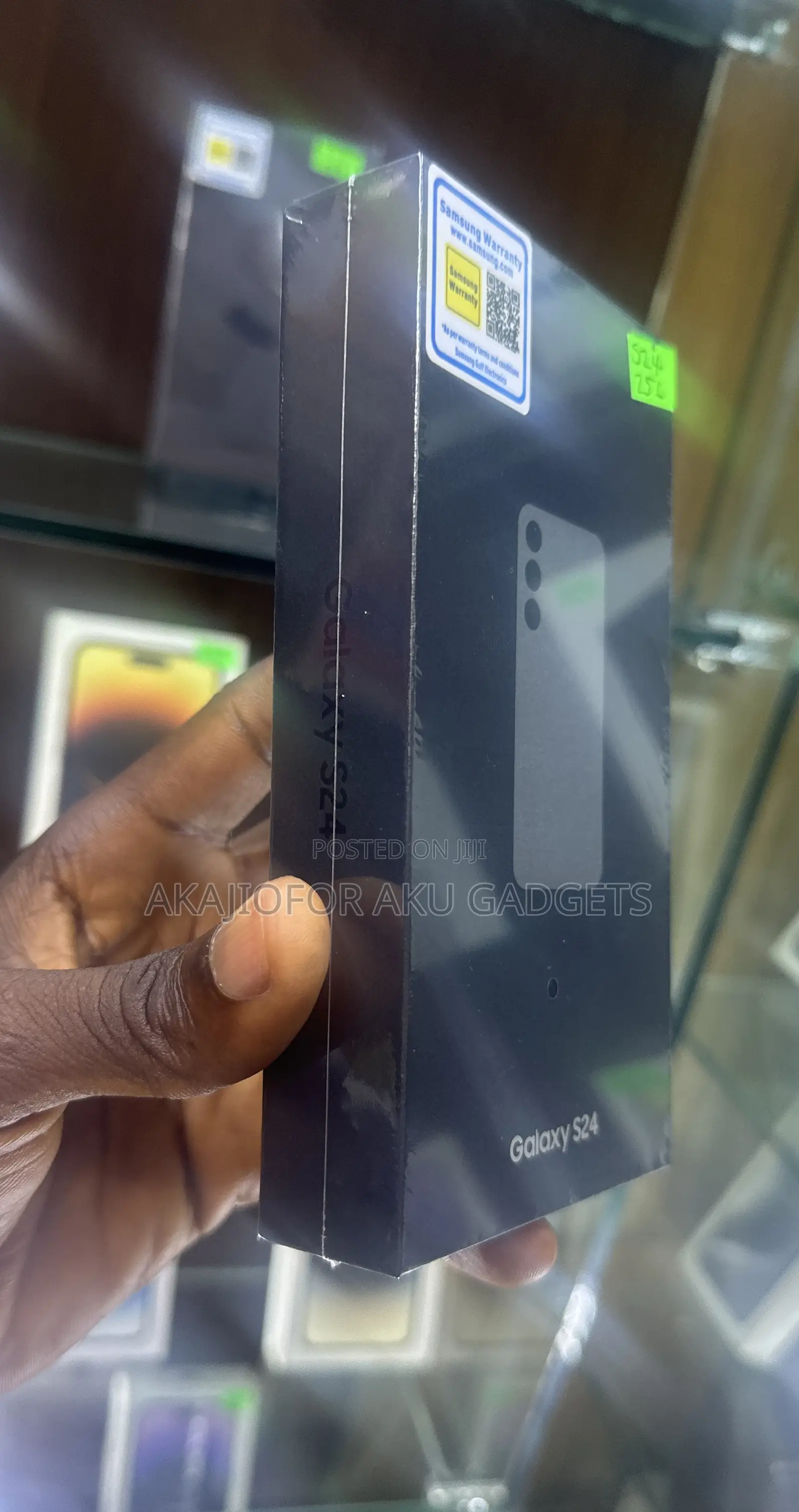 New Samsung Galaxy S24 256 GB Black