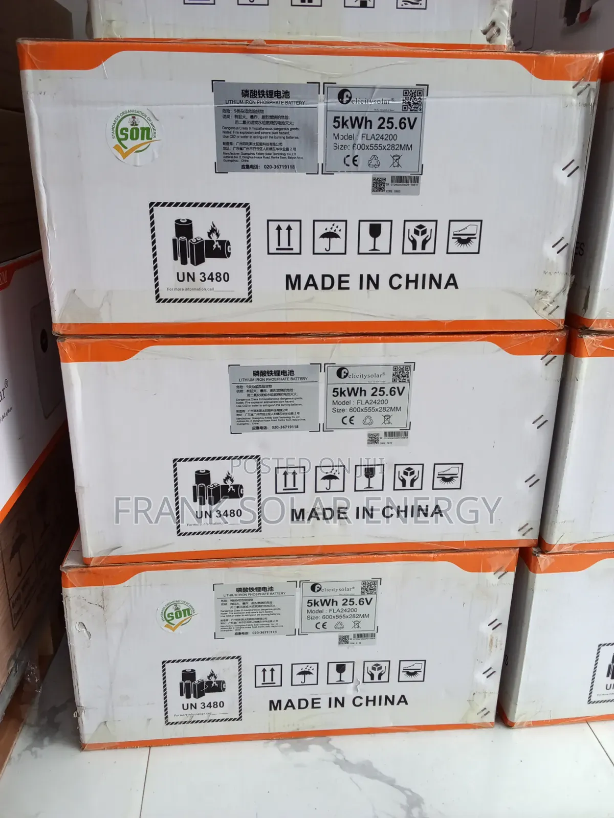 5kwh 24v Felicity Solar Battery