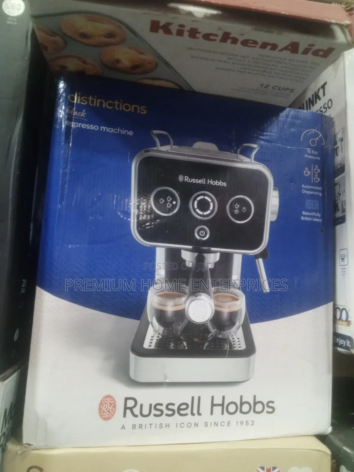 Distinctions Espresso Coffee Machine - 1350W
Russell Hobbs