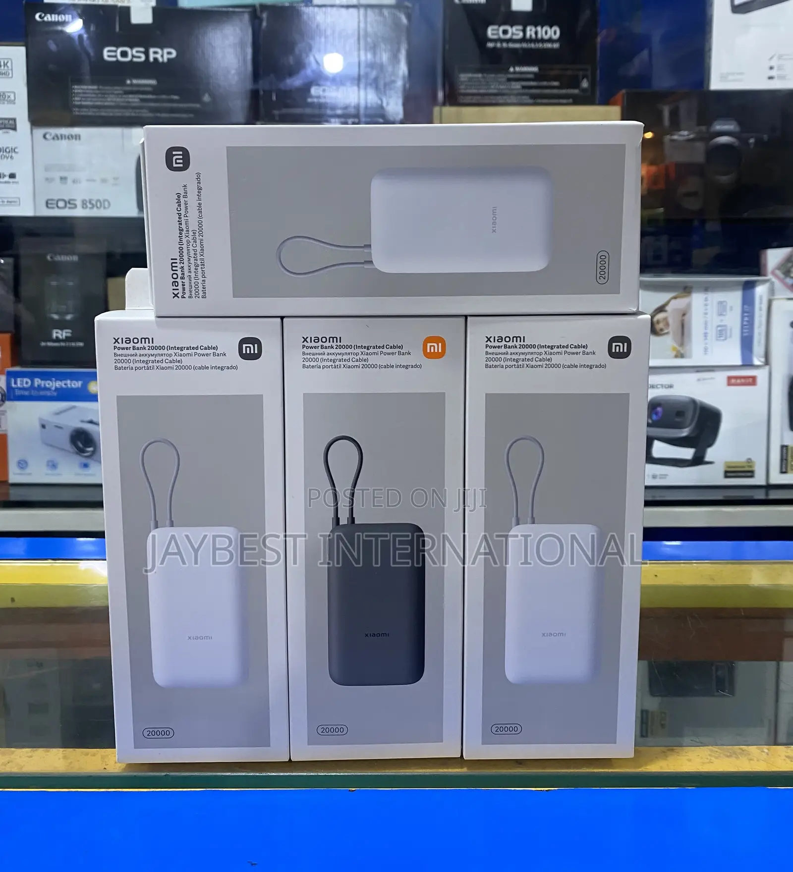 XIAOMI Mi 22.5W Powerbank 20000mAh (Integrated Cable) - DARK GRAY
