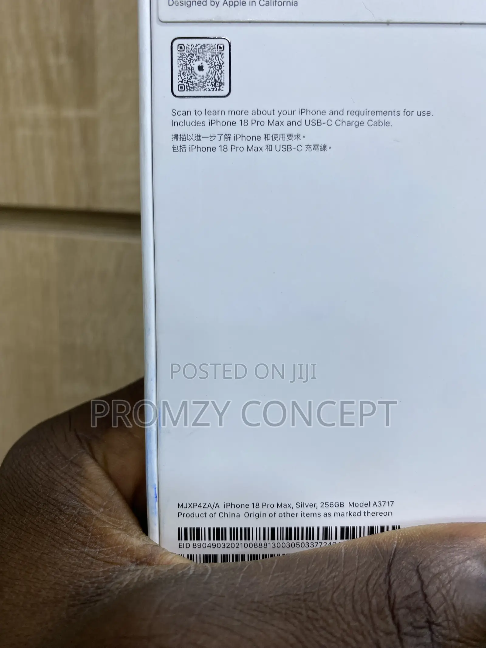 New Apple iPhone 18 Pro Max 256 GB Silver