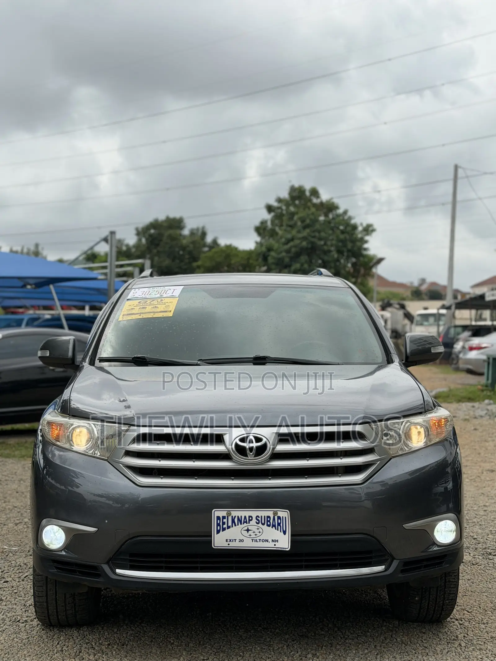 Toyota Highlander Limited 3.5l 4WD 2013 Gray