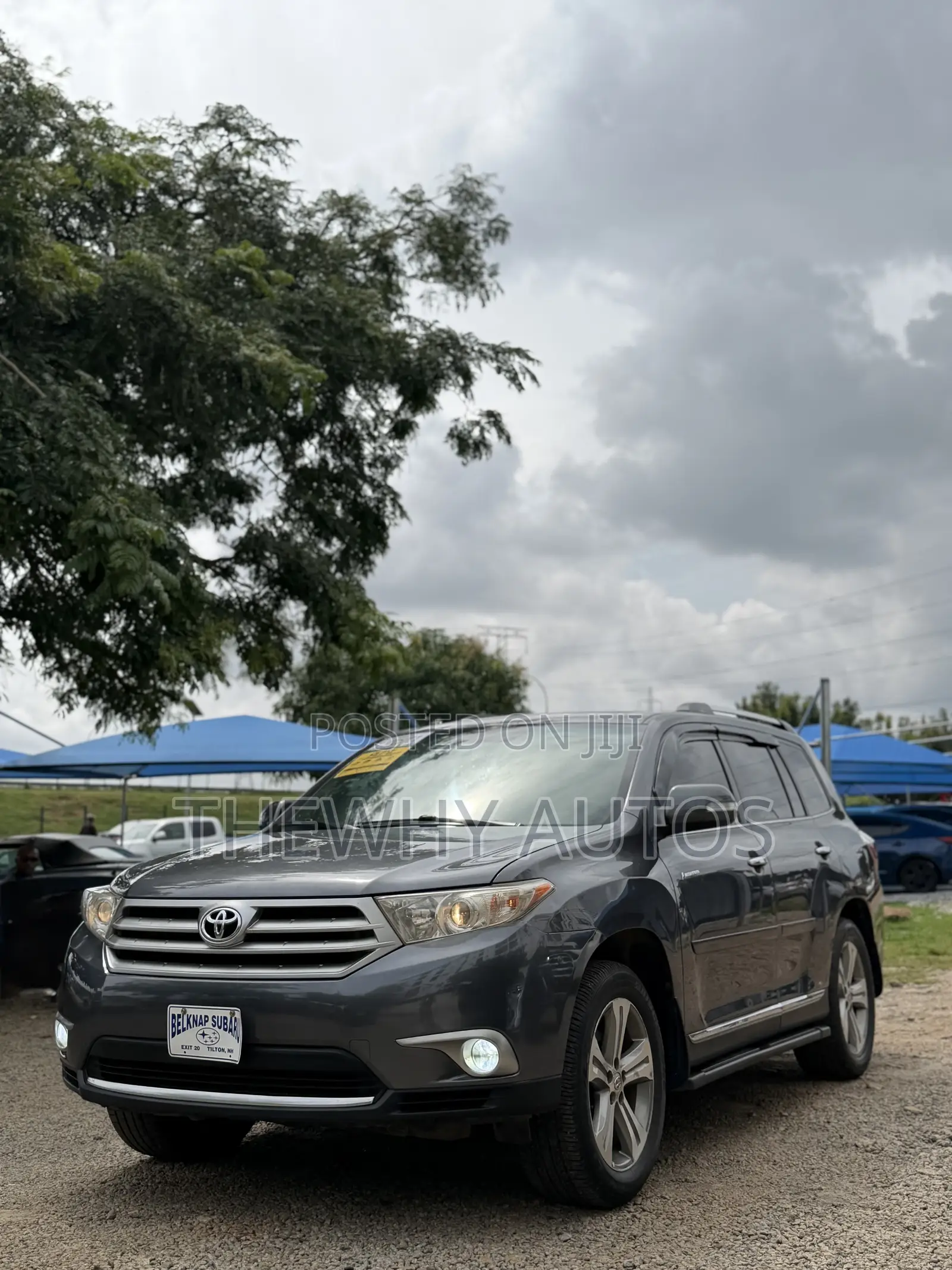 Toyota Highlander Limited 3.5l 4WD 2013 Gray