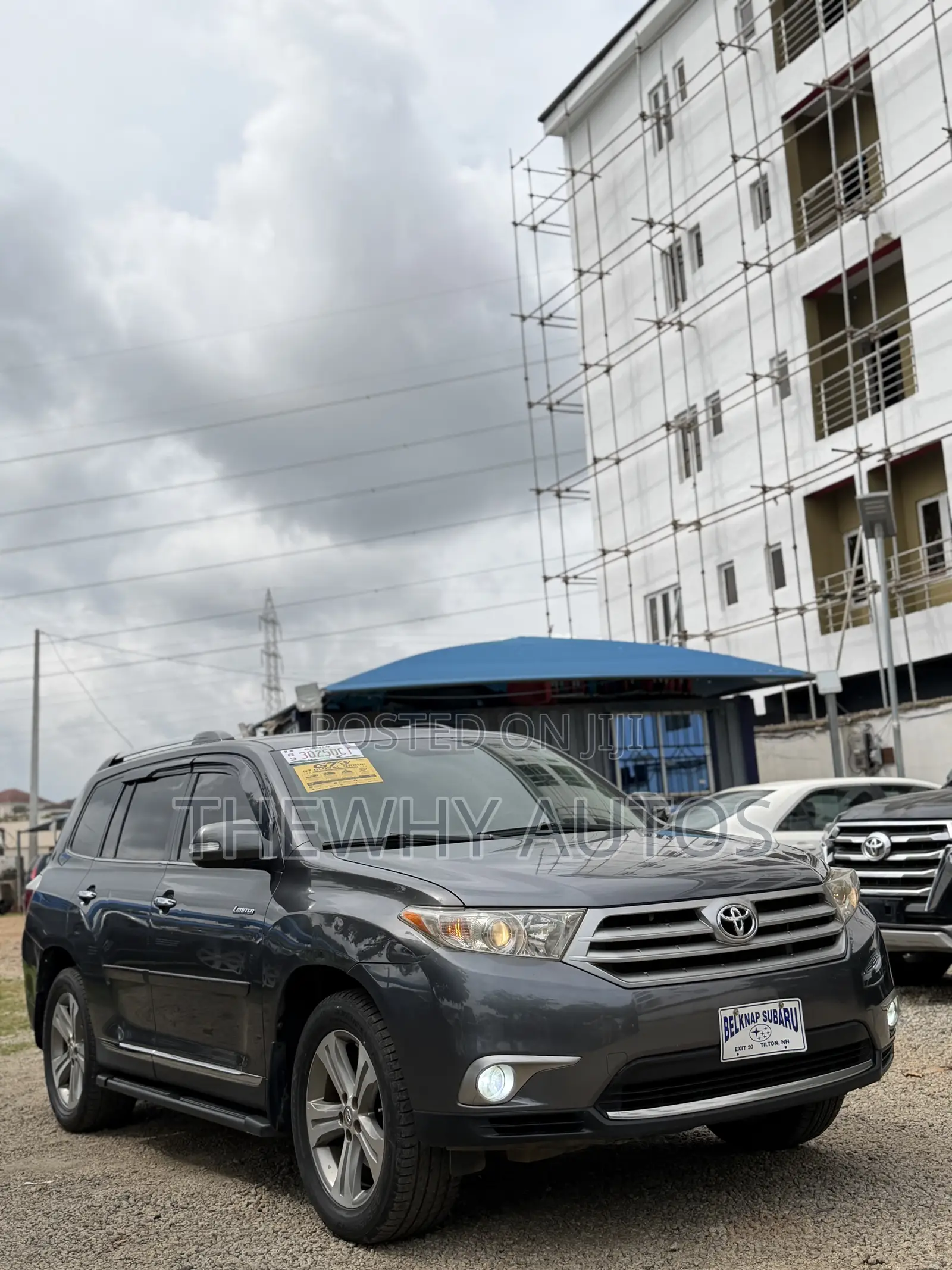 Toyota Highlander Limited 3.5l 4WD 2013 Gray