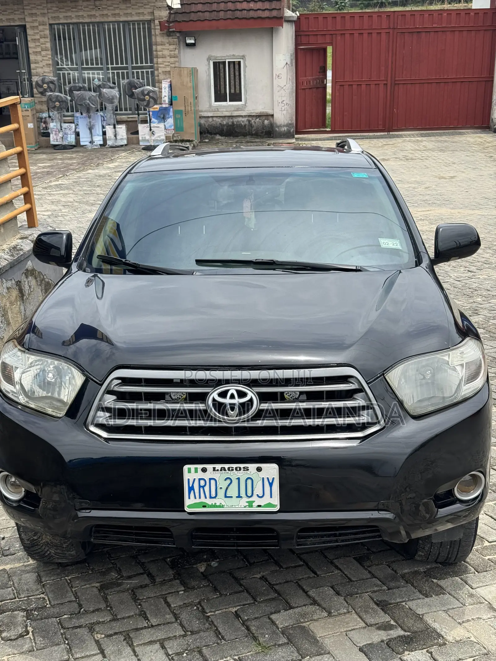 Toyota Highlander 2008 Black