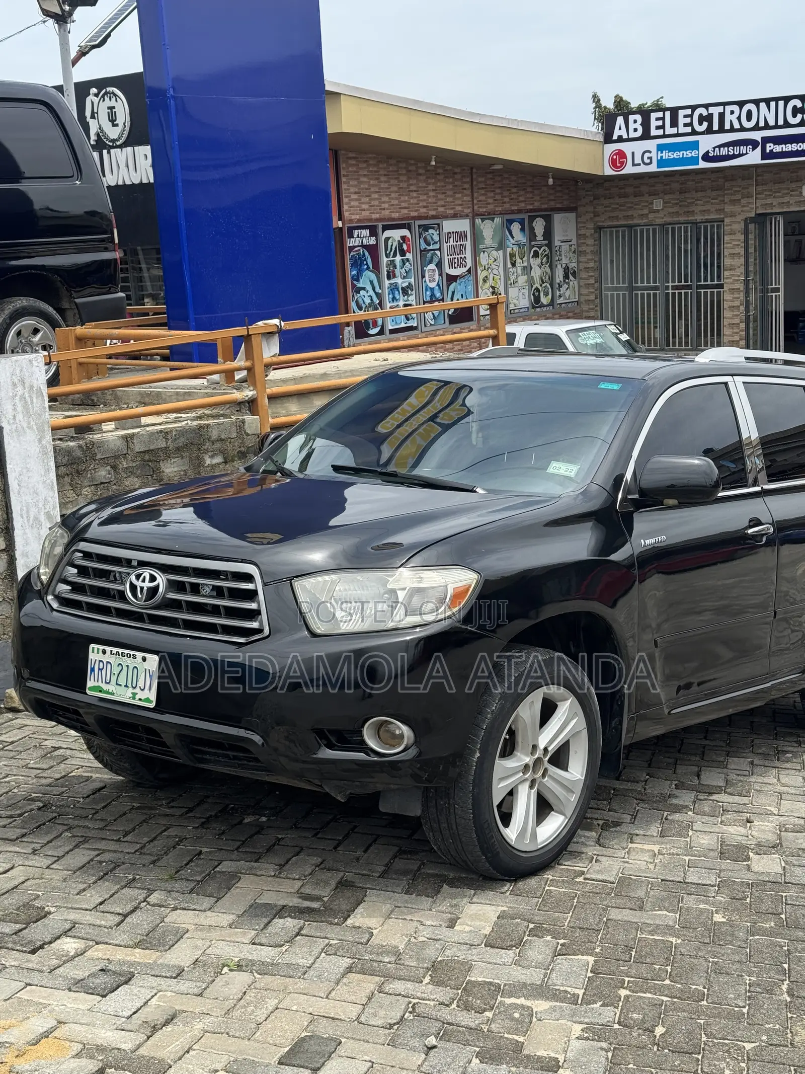 Toyota Highlander 2008 Black