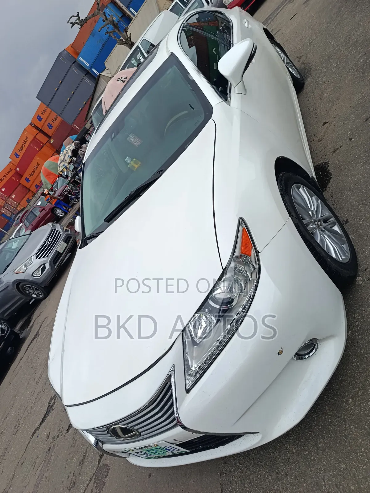 Lexus ES 2014 White