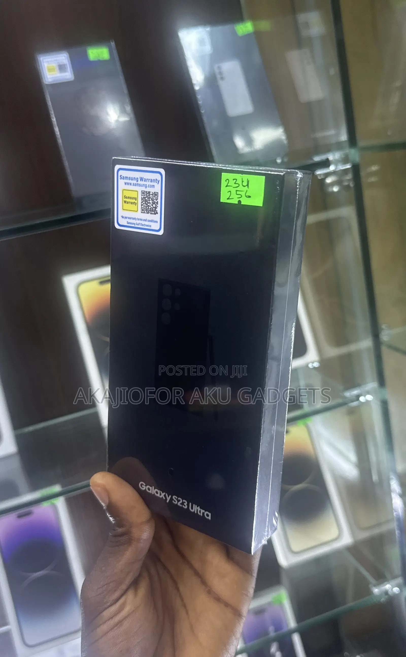 New Samsung Galaxy S23 Ultra 256 GB Black