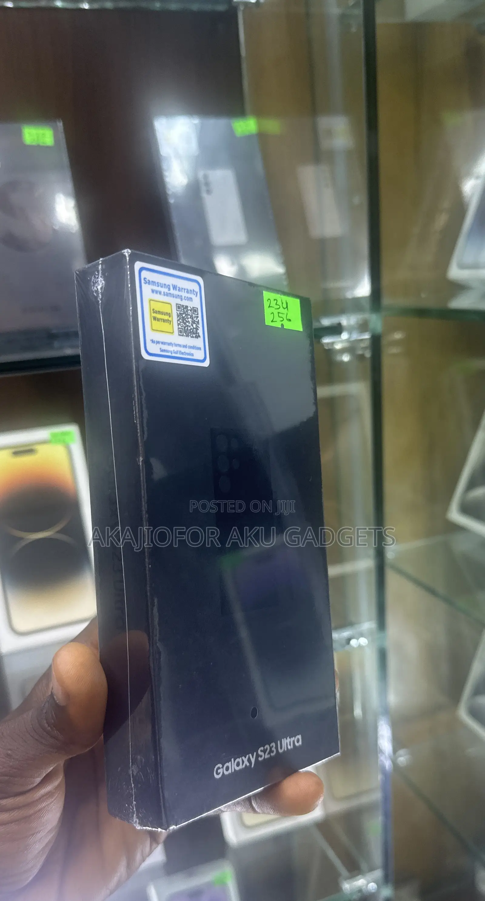 New Samsung Galaxy S23 Ultra 256 GB Black