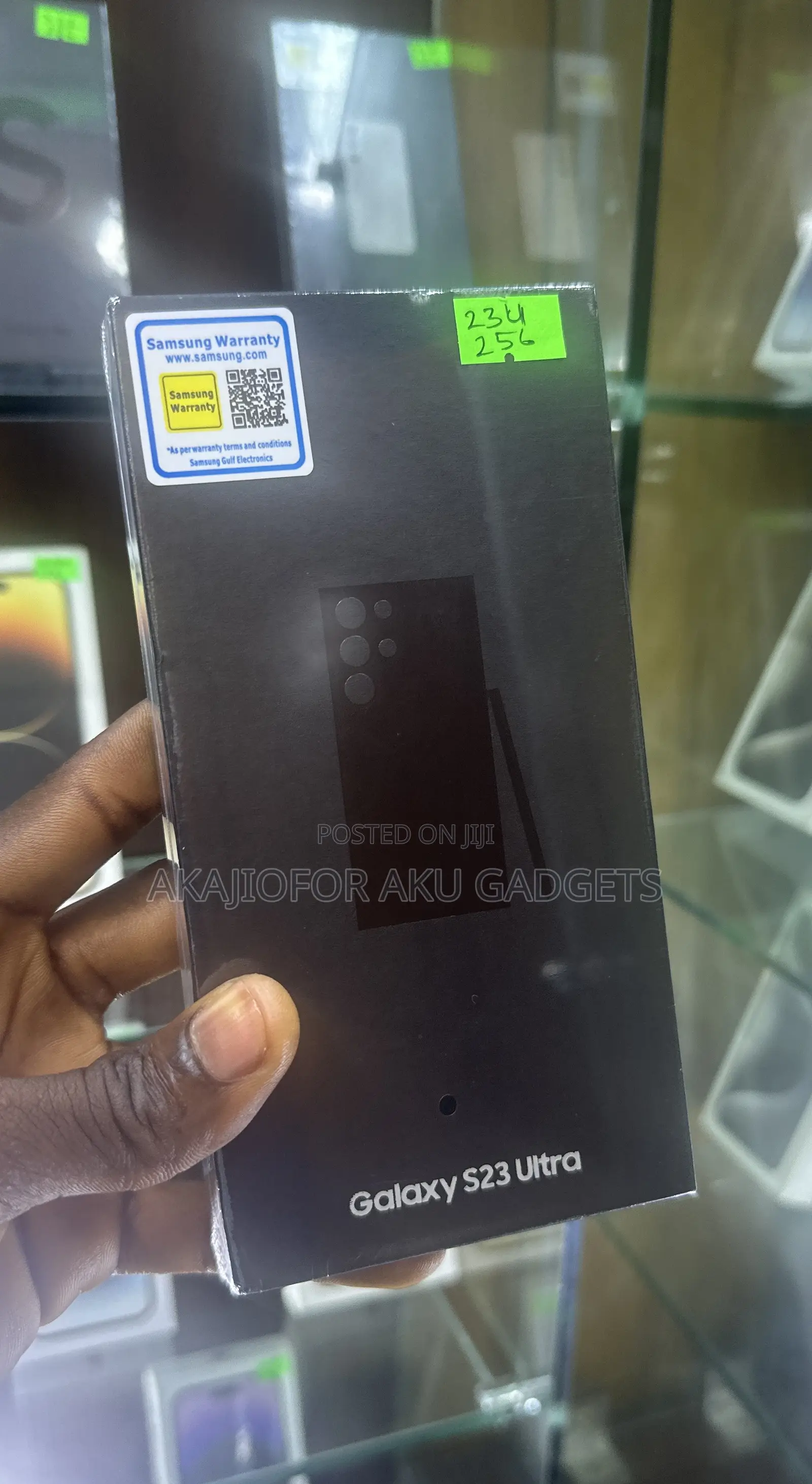 New Samsung Galaxy S23 Ultra 256 GB Black
