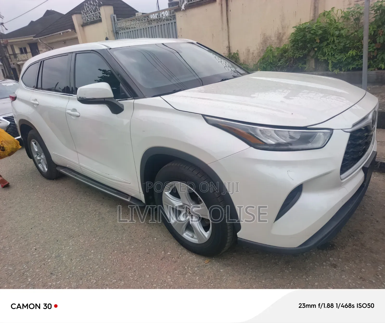 Toyota Highlander 2020 White
