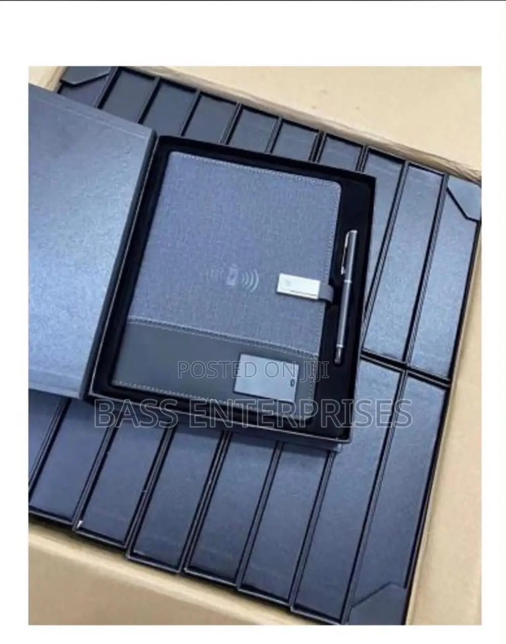 Rechargeable Executive Diary Notebook With LED Light Pe
