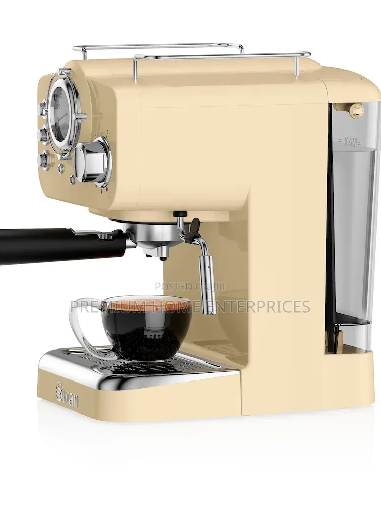 Swan Cream Pump Espresso Coffee Machine