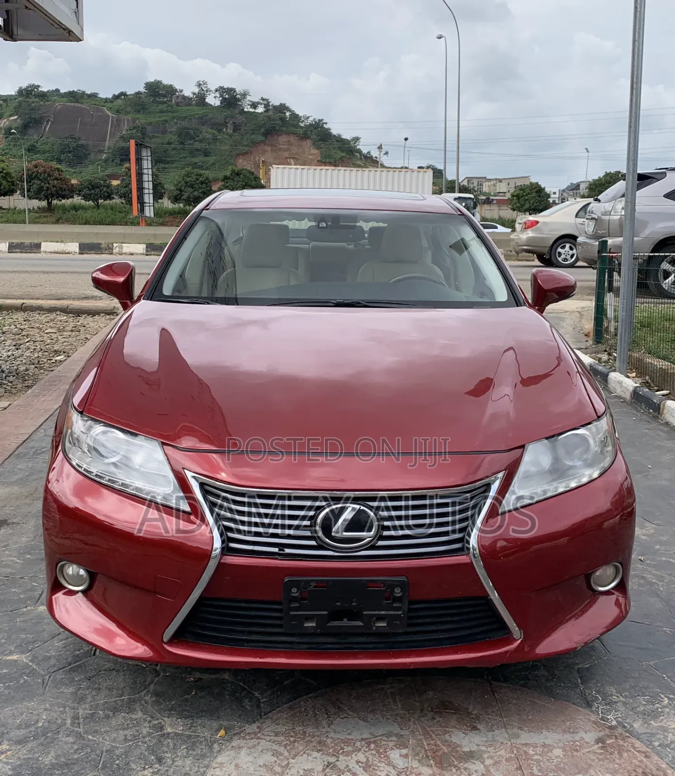 Lexus ES 2013 Red