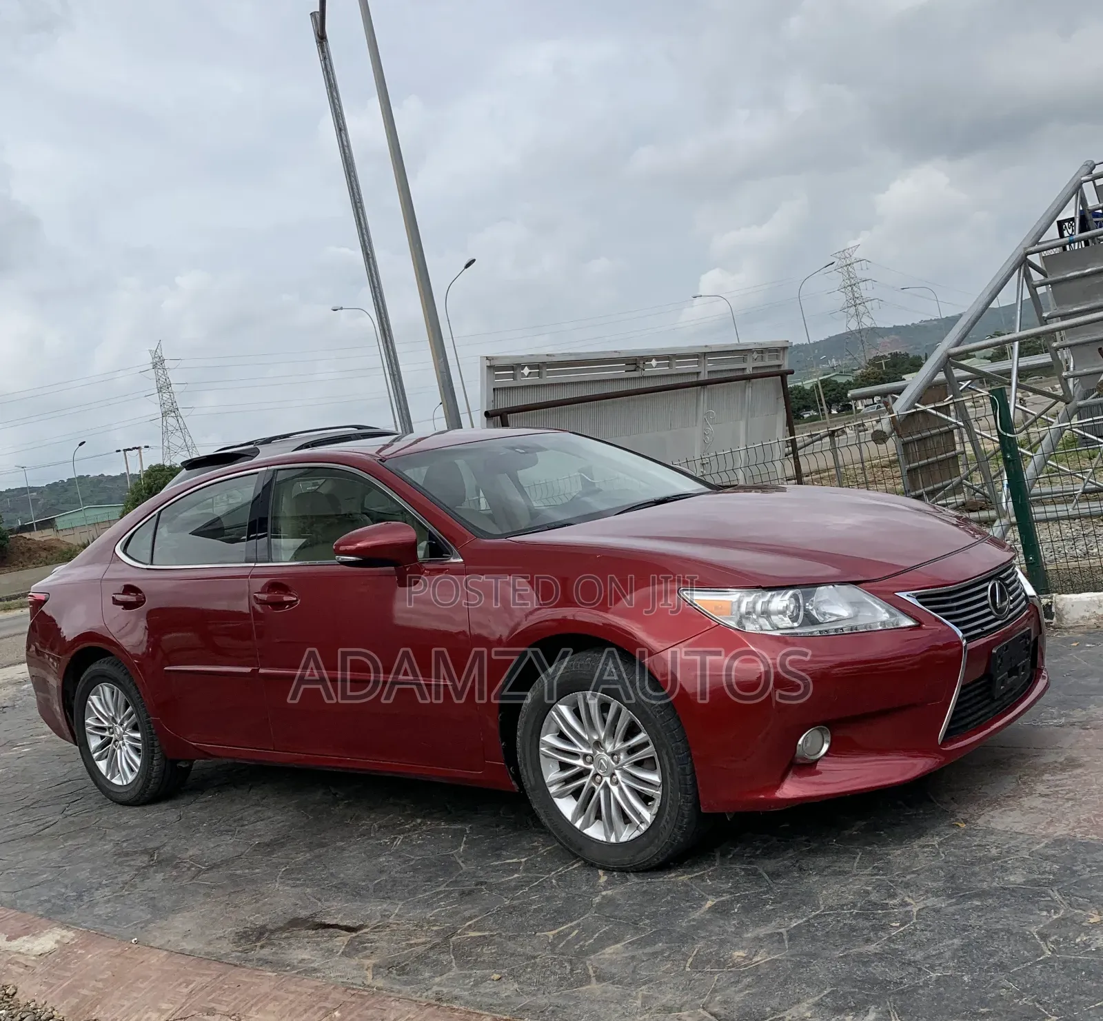 Lexus ES 2013 Red