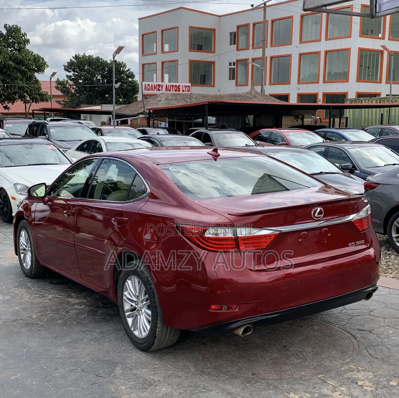 Lexus ES 2013 Red