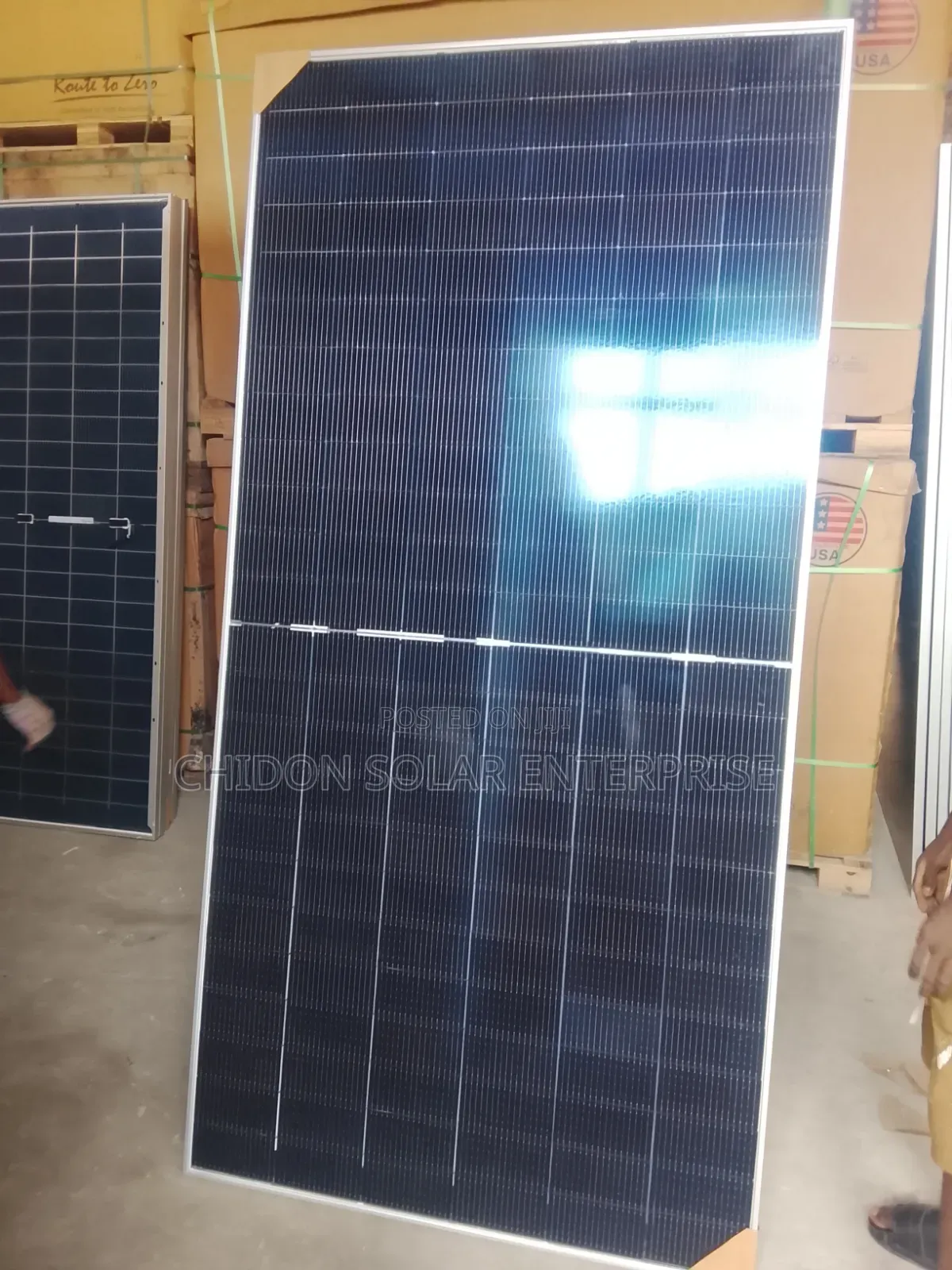 585W Bifacial Solar Panel