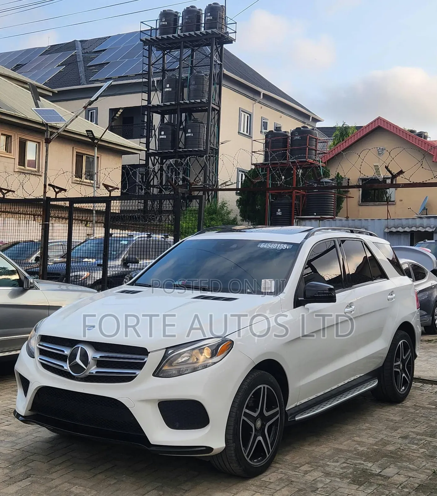 Mercedes-Benz GLE-Class 2017 White