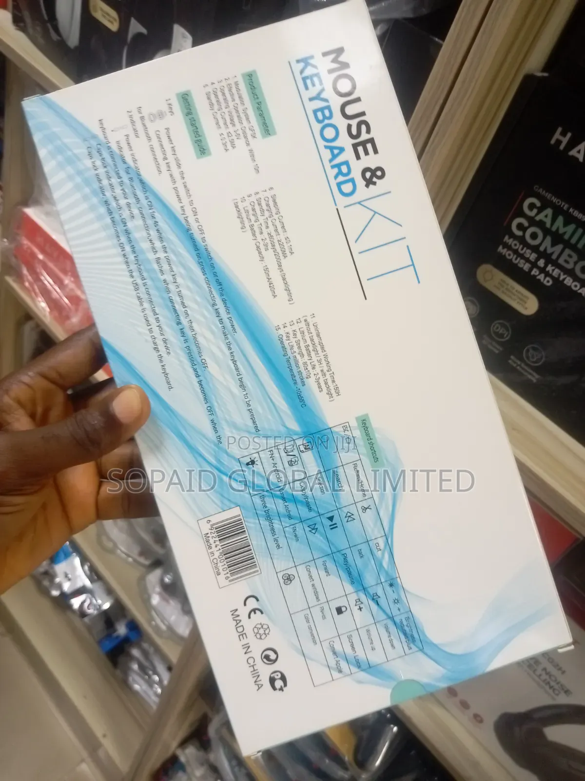 Wireless Keyboard and Mouse Kit