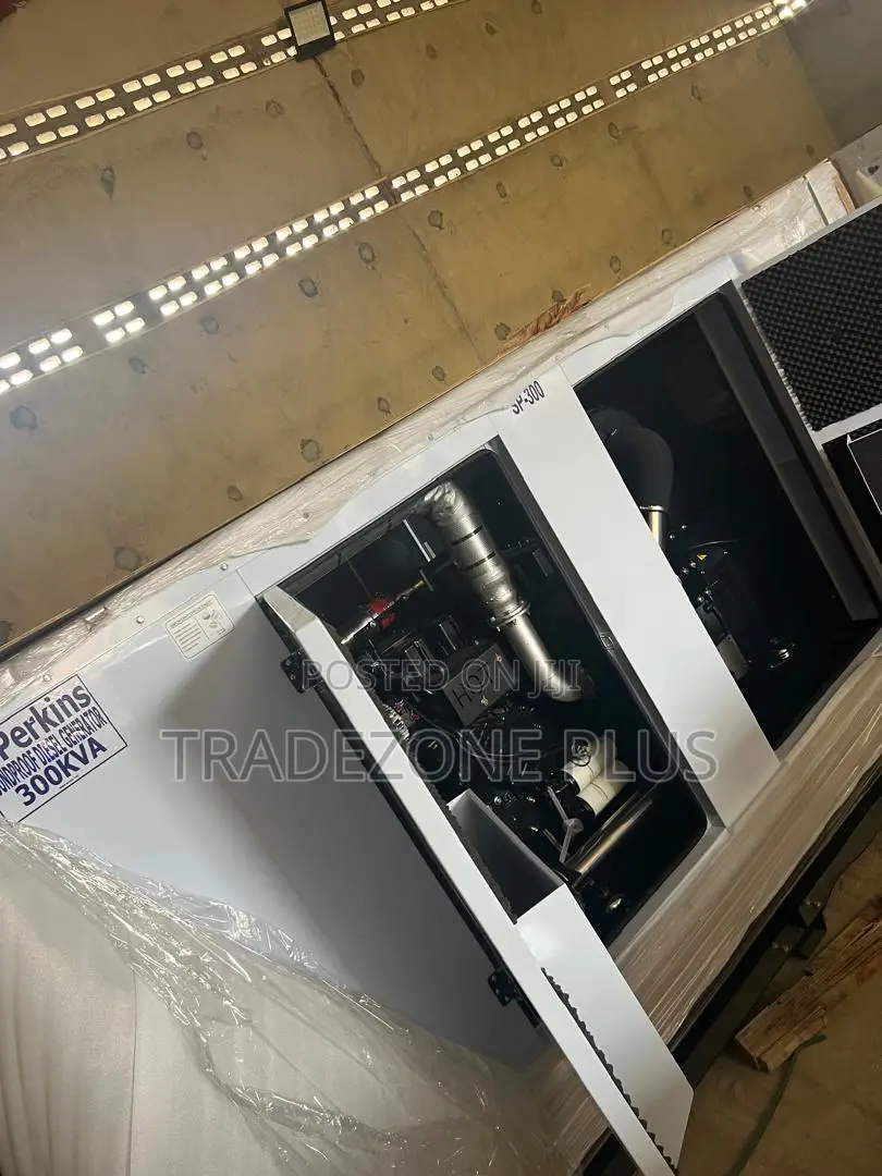 Perkins 300kVA High-Capacity Soundproof Generator