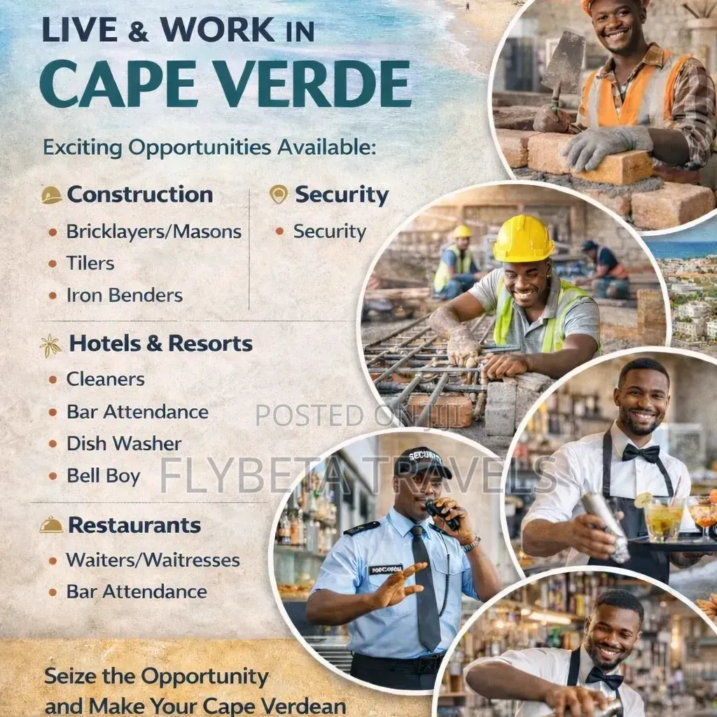 Cape Verde, Mauritius Visit to Work Package Available