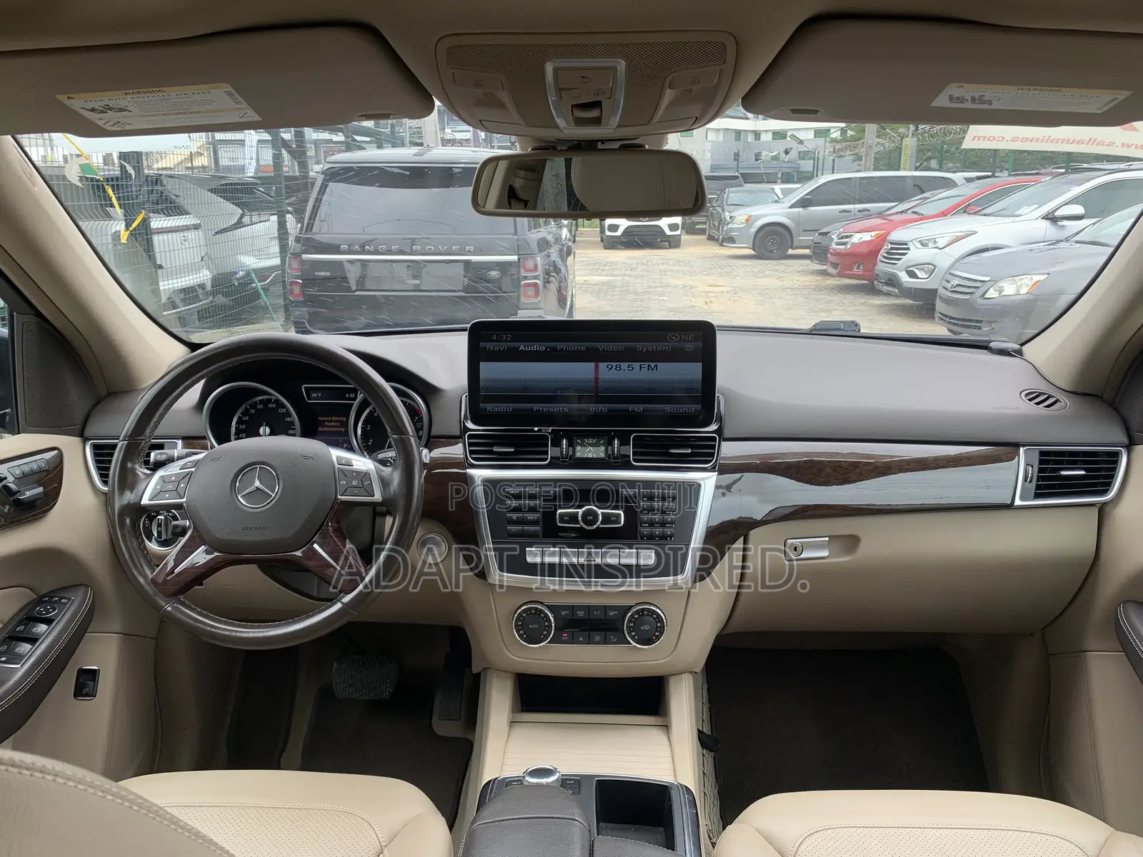 Mercedes-Benz M Class ML350 4dr SUV (3.5L 6cyl 7A) 2015 Blue