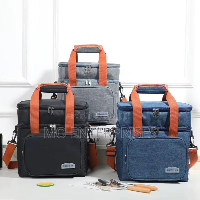 2 Compartments Lunch Bag