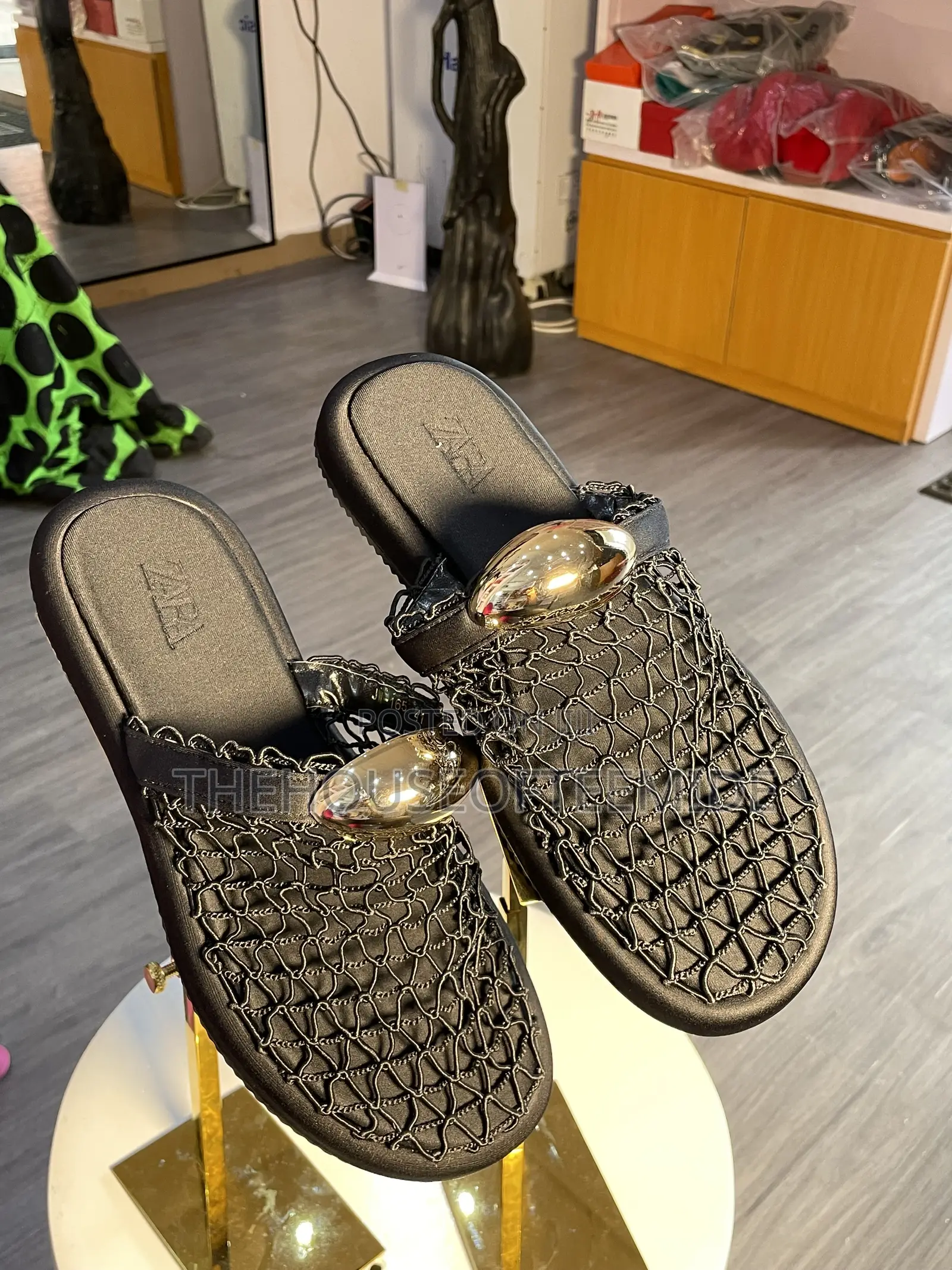 Brown Half Shoe