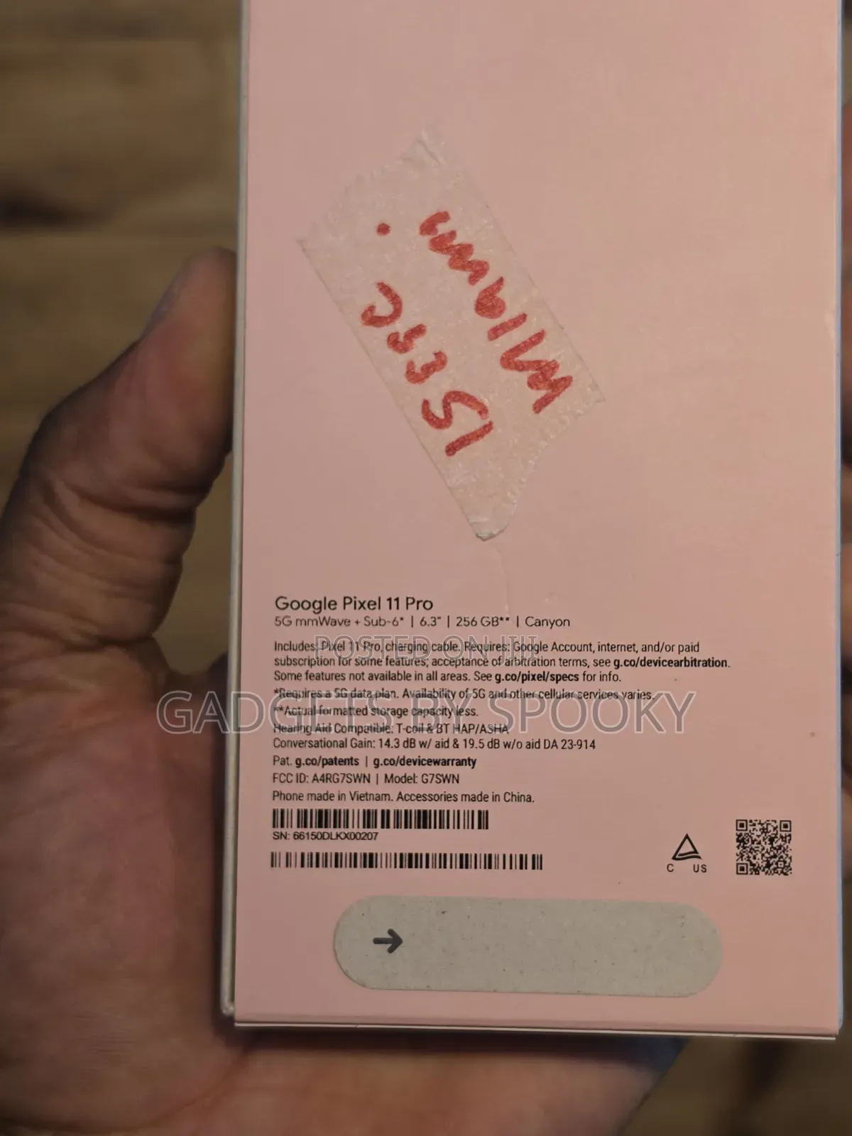 New Google Pixel 11 Pro 256 GB