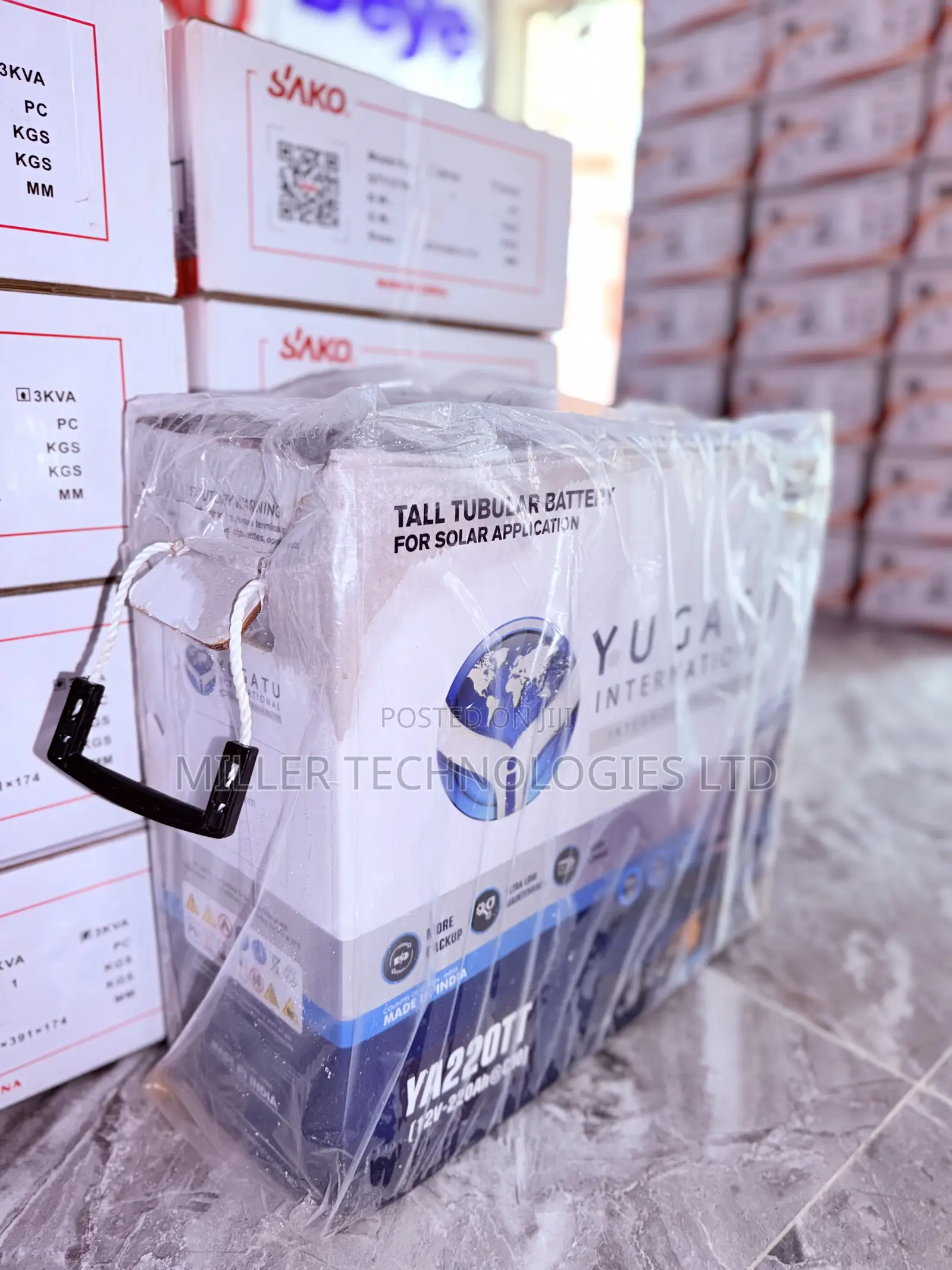 Original Yugatu Tubular Battery – Home Backup Power