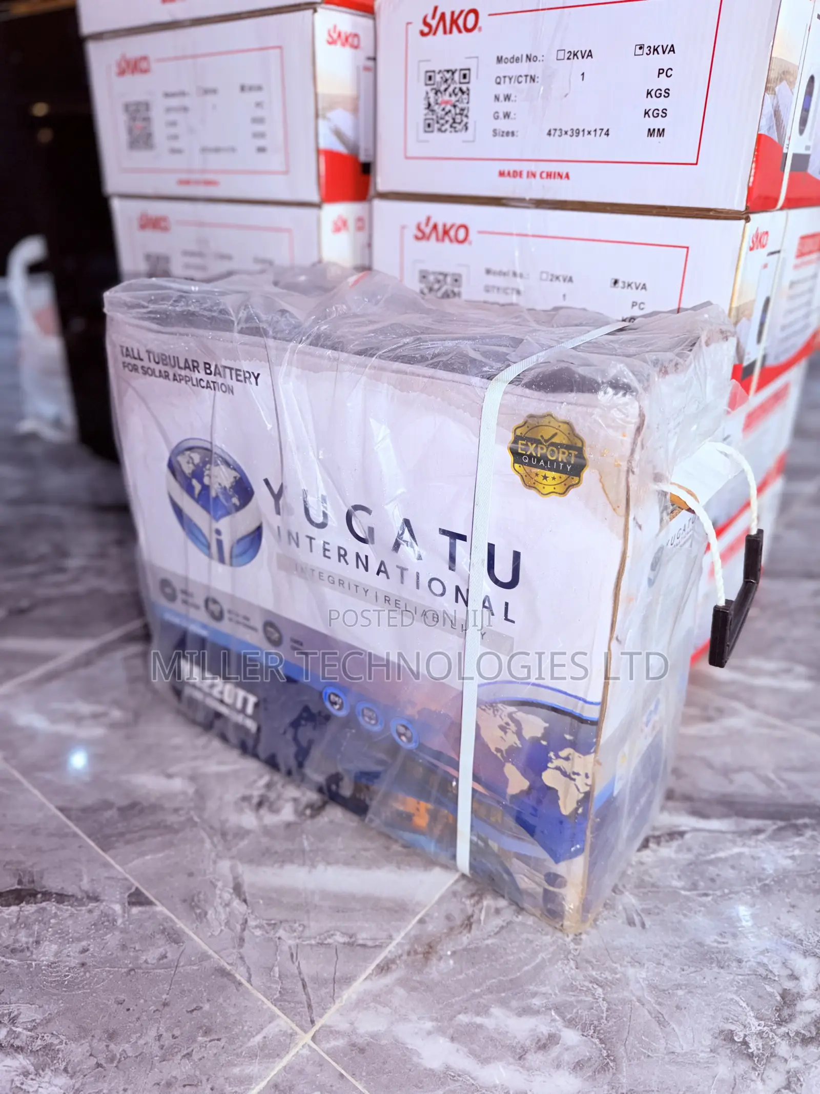 Original Yugatu Tubular Battery – Home Backup Power