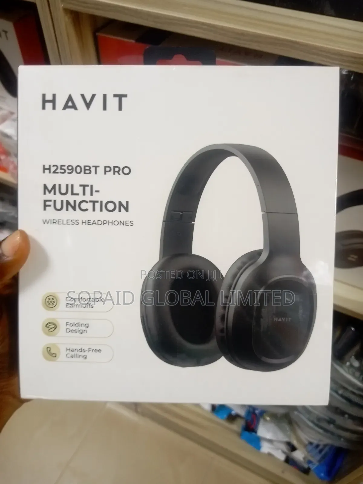 Havit H2590BT Pri Multi-Function Wireless Headphones