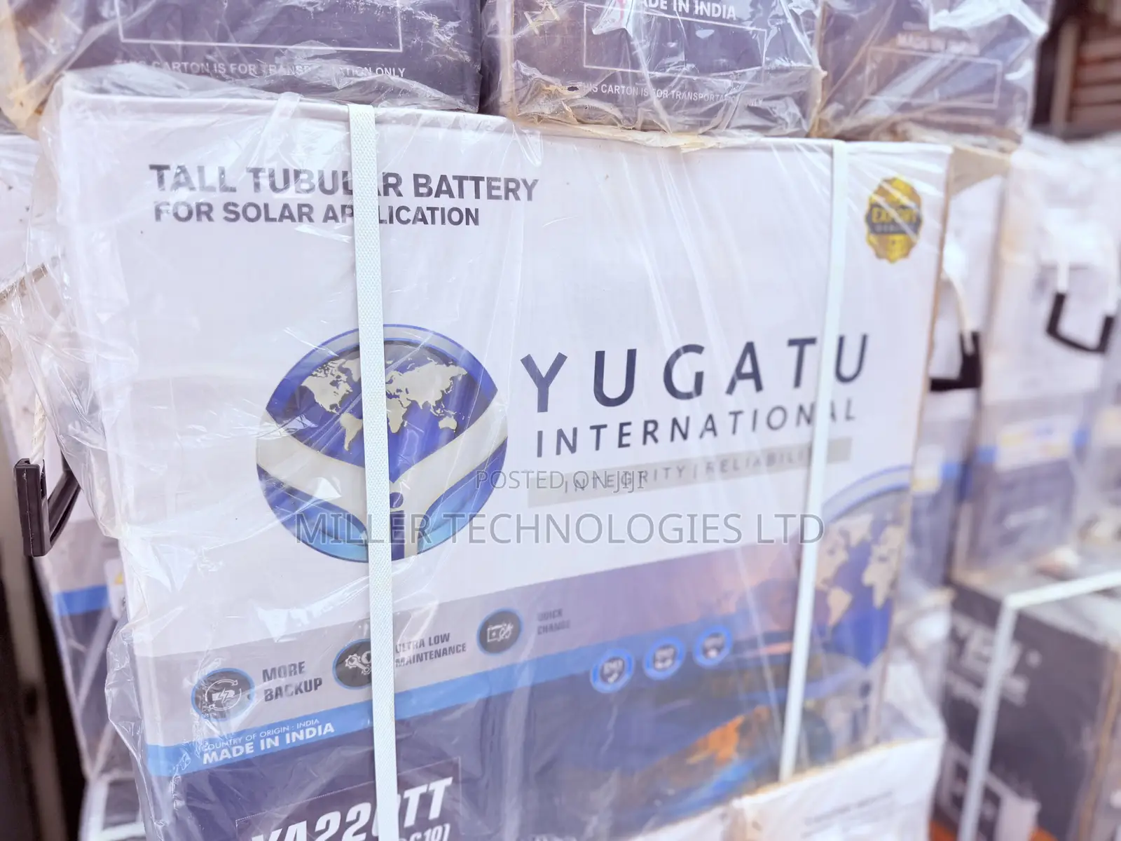 Yugatu Rechargeable Tubular Battery – Inverter Backup