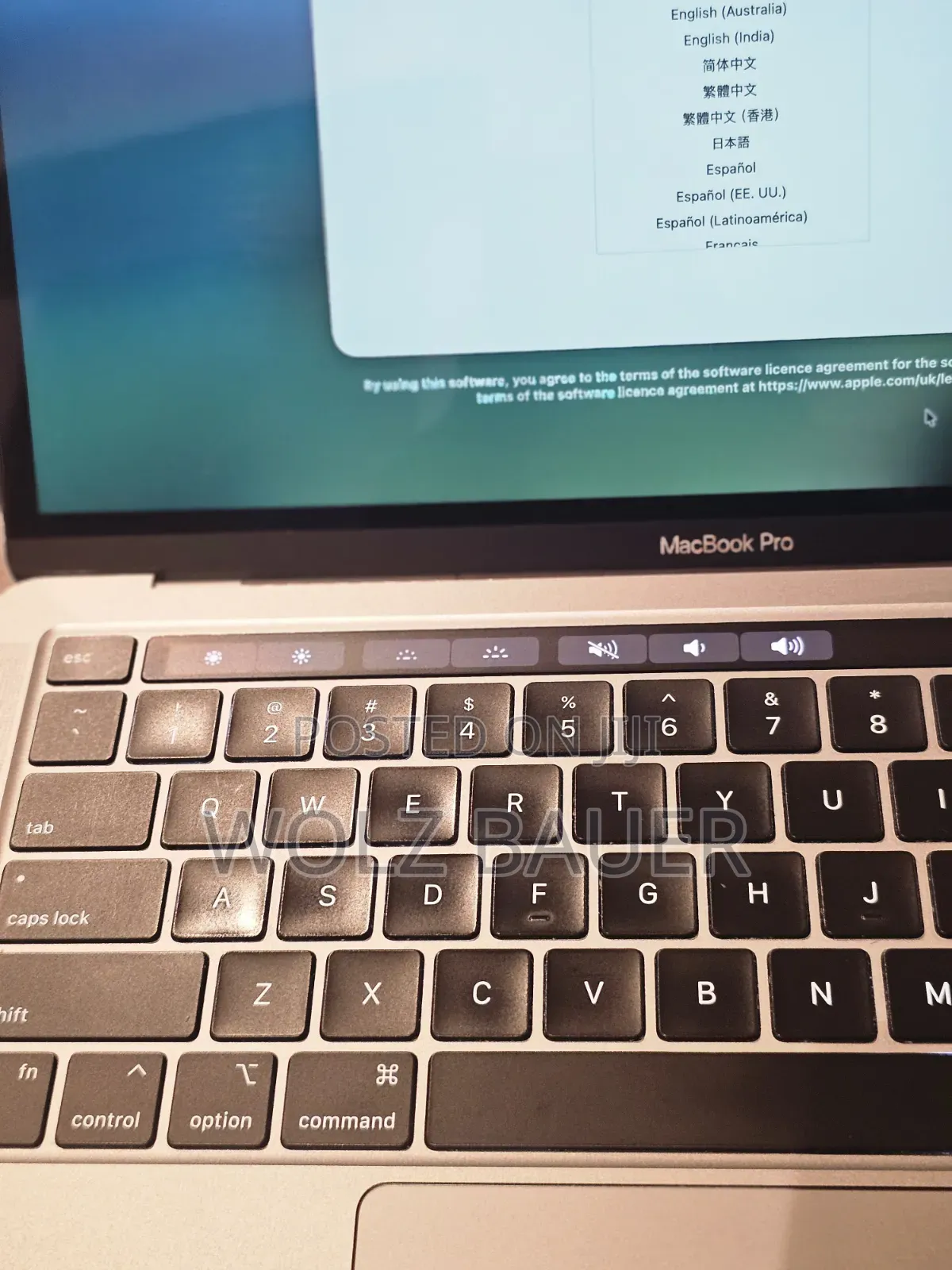 Laptop Apple MacBook Pro 2020 8GB Apple M1 SSD 256GB