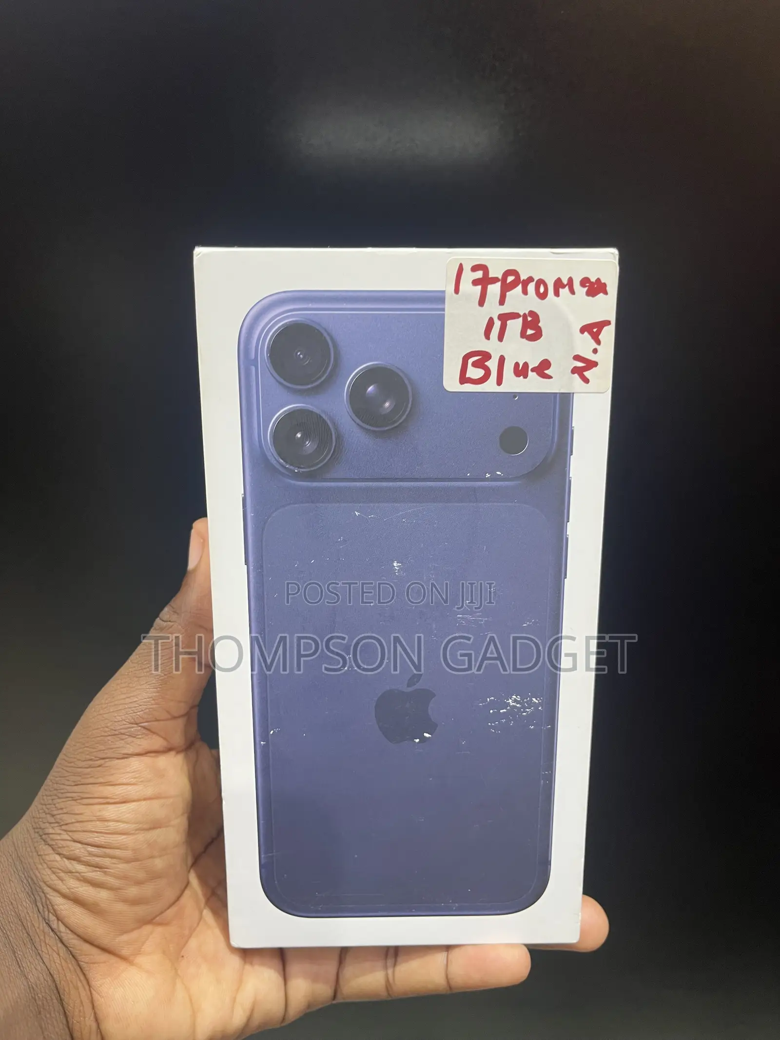 New Apple iPhone 17 Pro Max 1 TB Blue