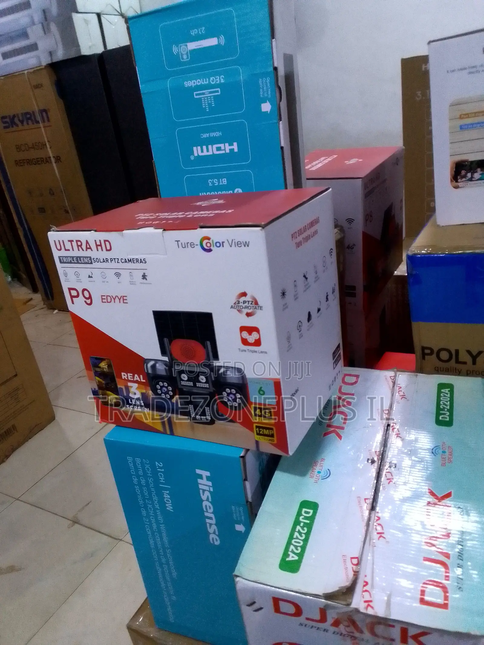 Ture Color View Triple Lens Security Camera
