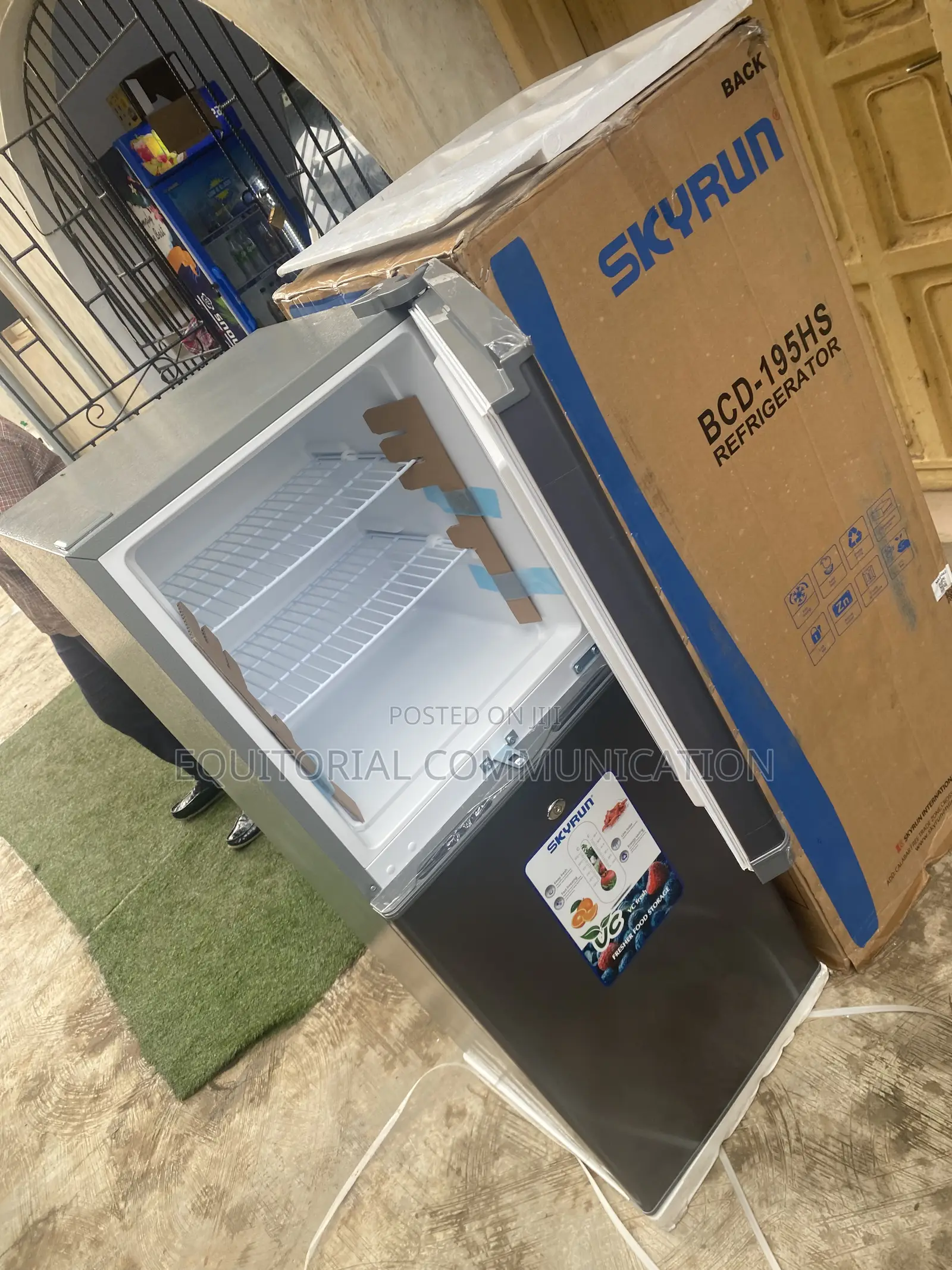 SKYRUN BCD-195HS 195L Kitchen Refrigerator Appliance