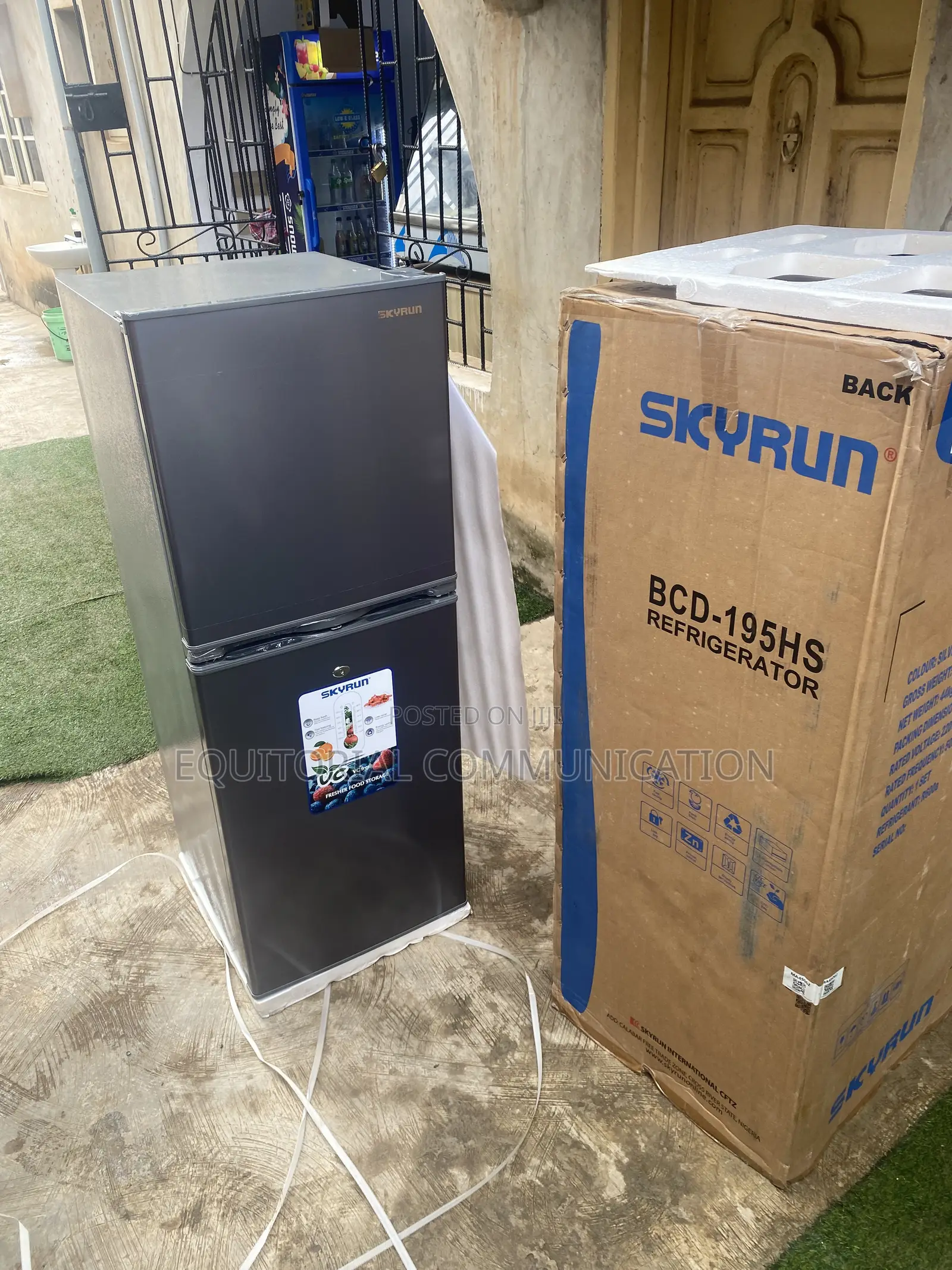 SKYRUN BCD-195HS 195L Kitchen Refrigerator Appliance
