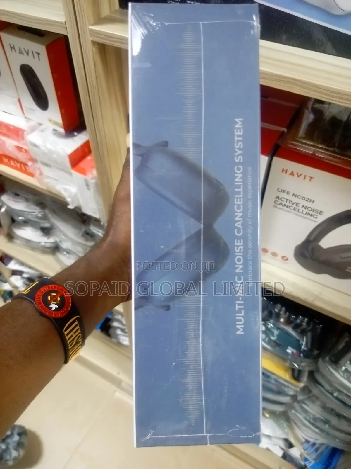 Havit H655BT Hybrid Active Noise Cancelling Wireless Headset
