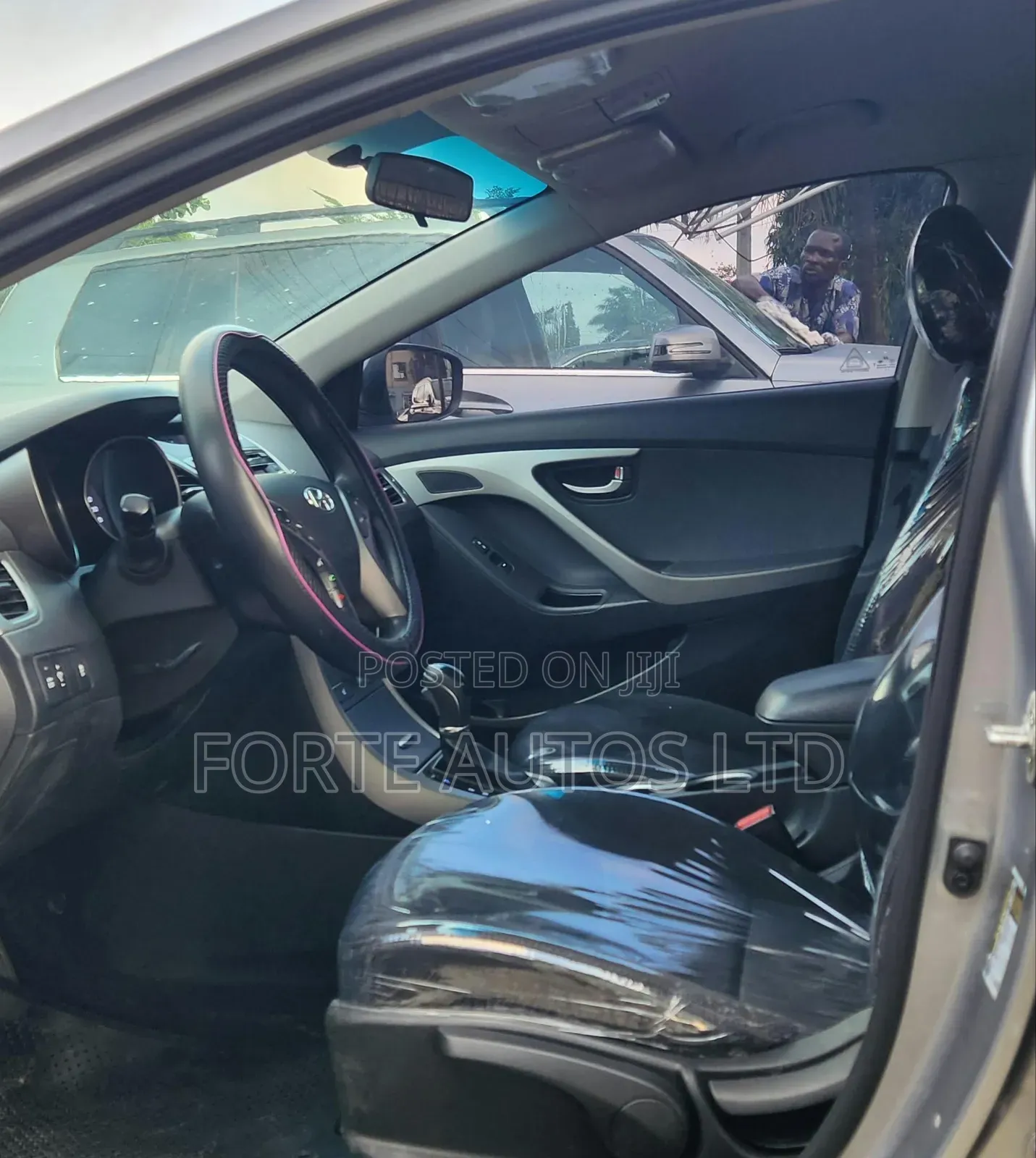 Hyundai Elantra Limited 4dr Sedan (1.8L 4cyl 6A) 2014 Gray