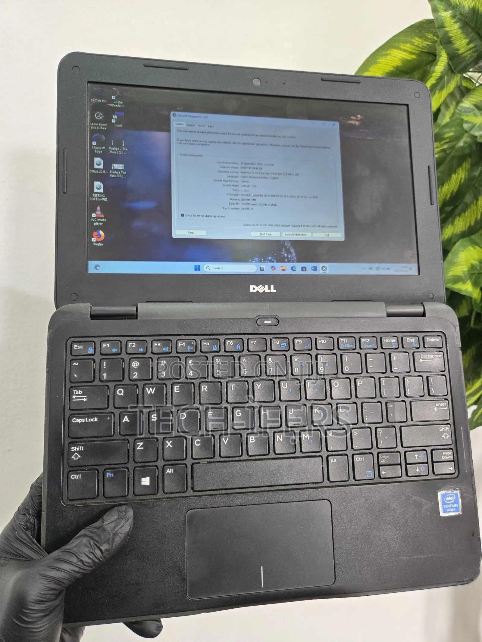 Laptop Dell Latitude 3190 8GB Intel Pentium SSD 128GB