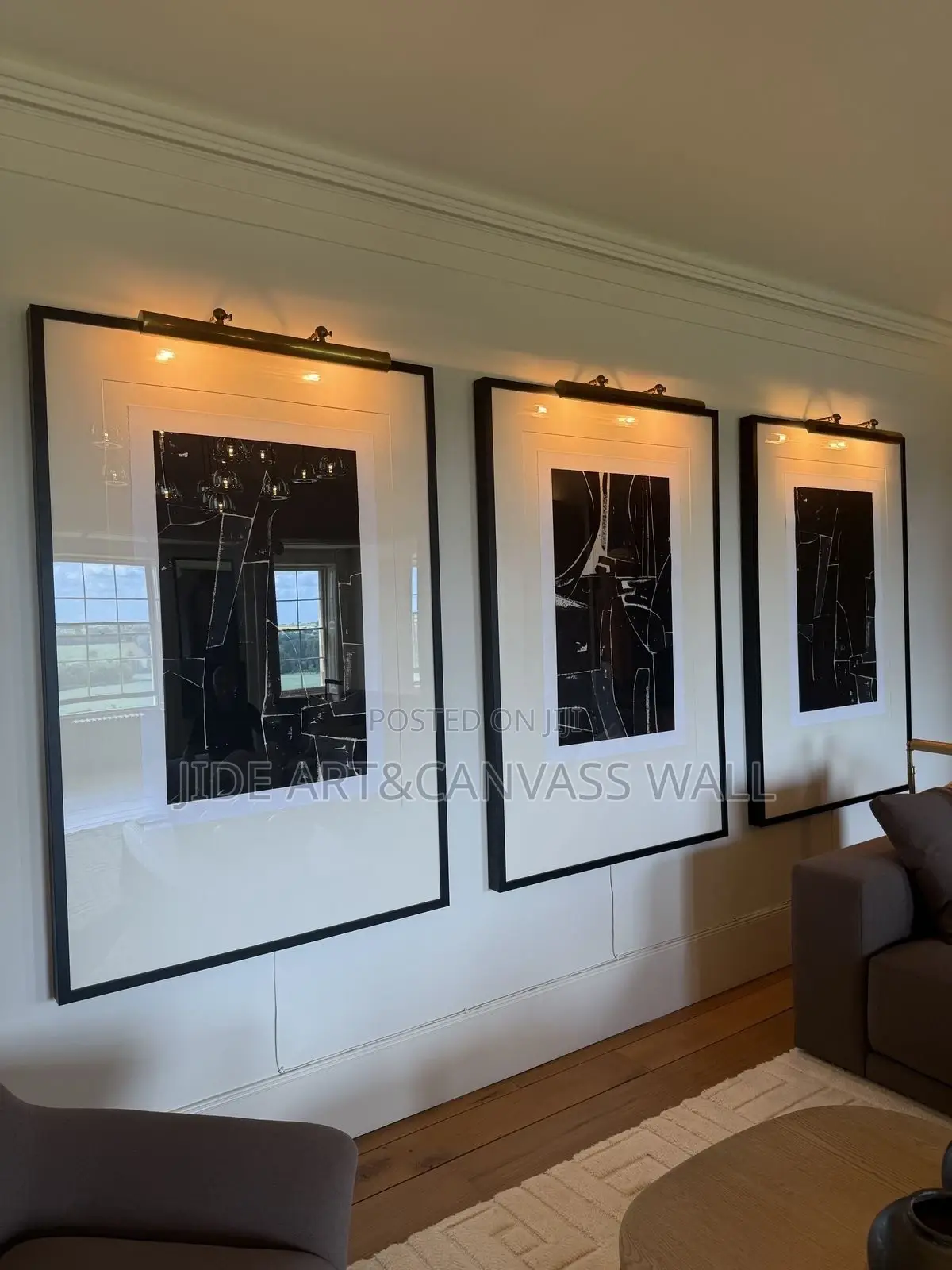 Acrylic Perspex With a Vintage Frame