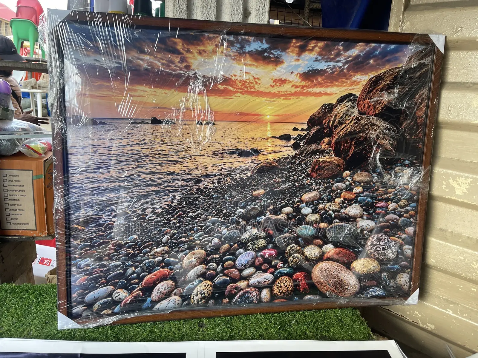 Acrylic Perspex With a Vintage Frame