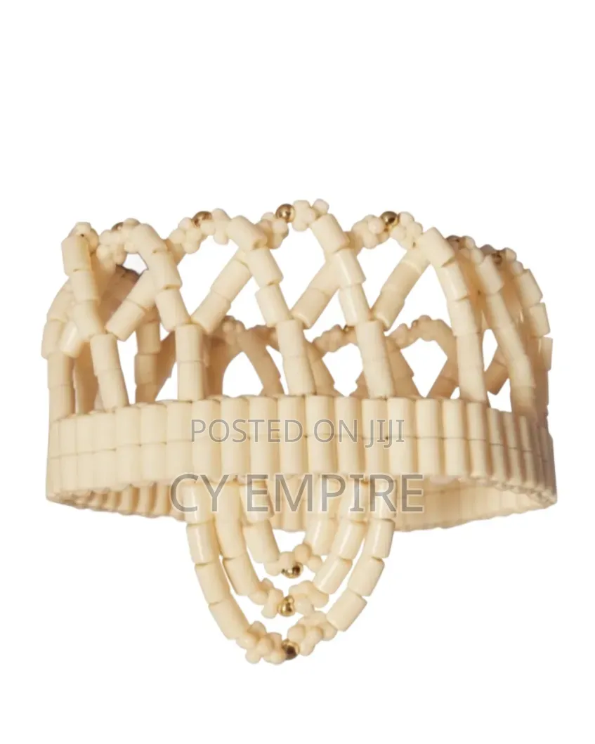 Elastic Beaded Crown for Children