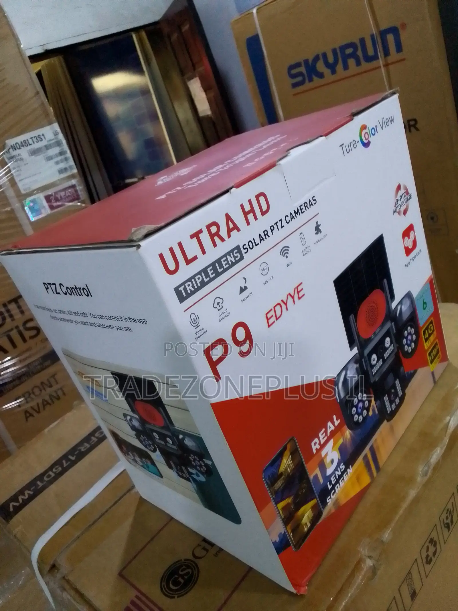 Smart Ultra HD Solar PTZ Camera for Sale