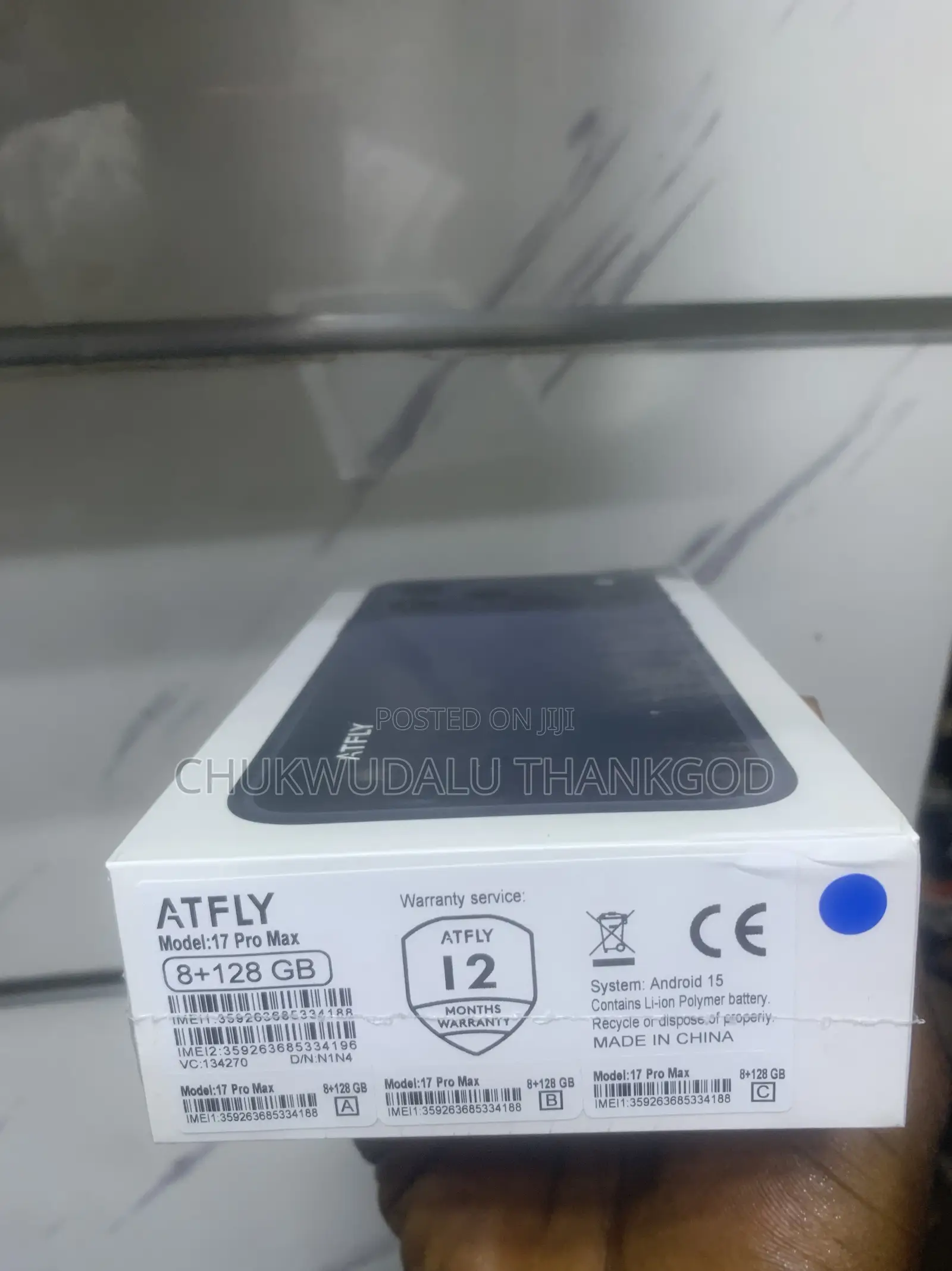 New Mobile Phone 128 GB Blue