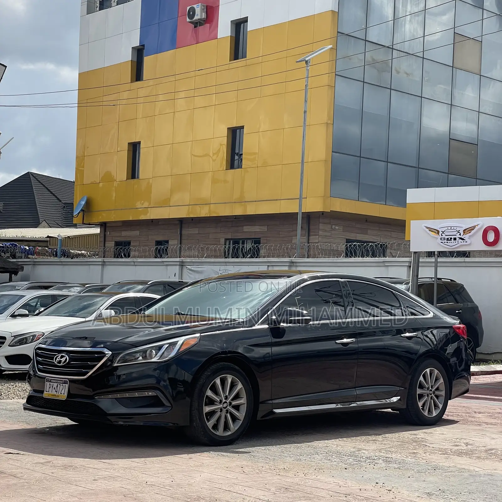 Hyundai Sonata Limited Sedan FWD (2.4L 4cyl 6A) 2016 Black