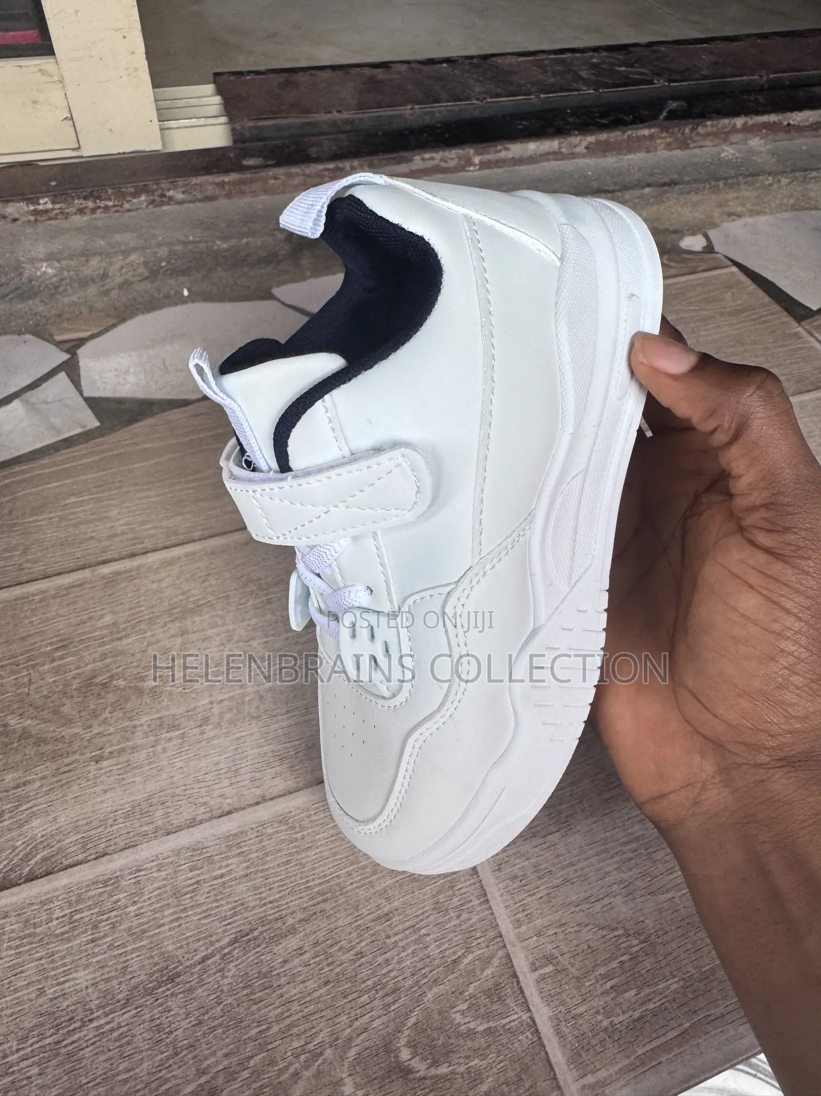 School White Canvas Hi Way Lace and Strap