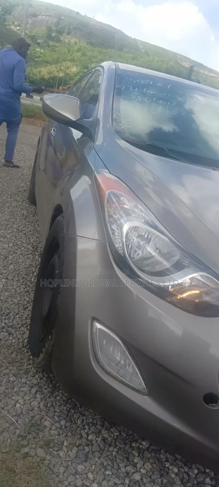Hyundai Elantra GLS Sedan FWD (1.8L 4cyl 6A) 2013 Gray