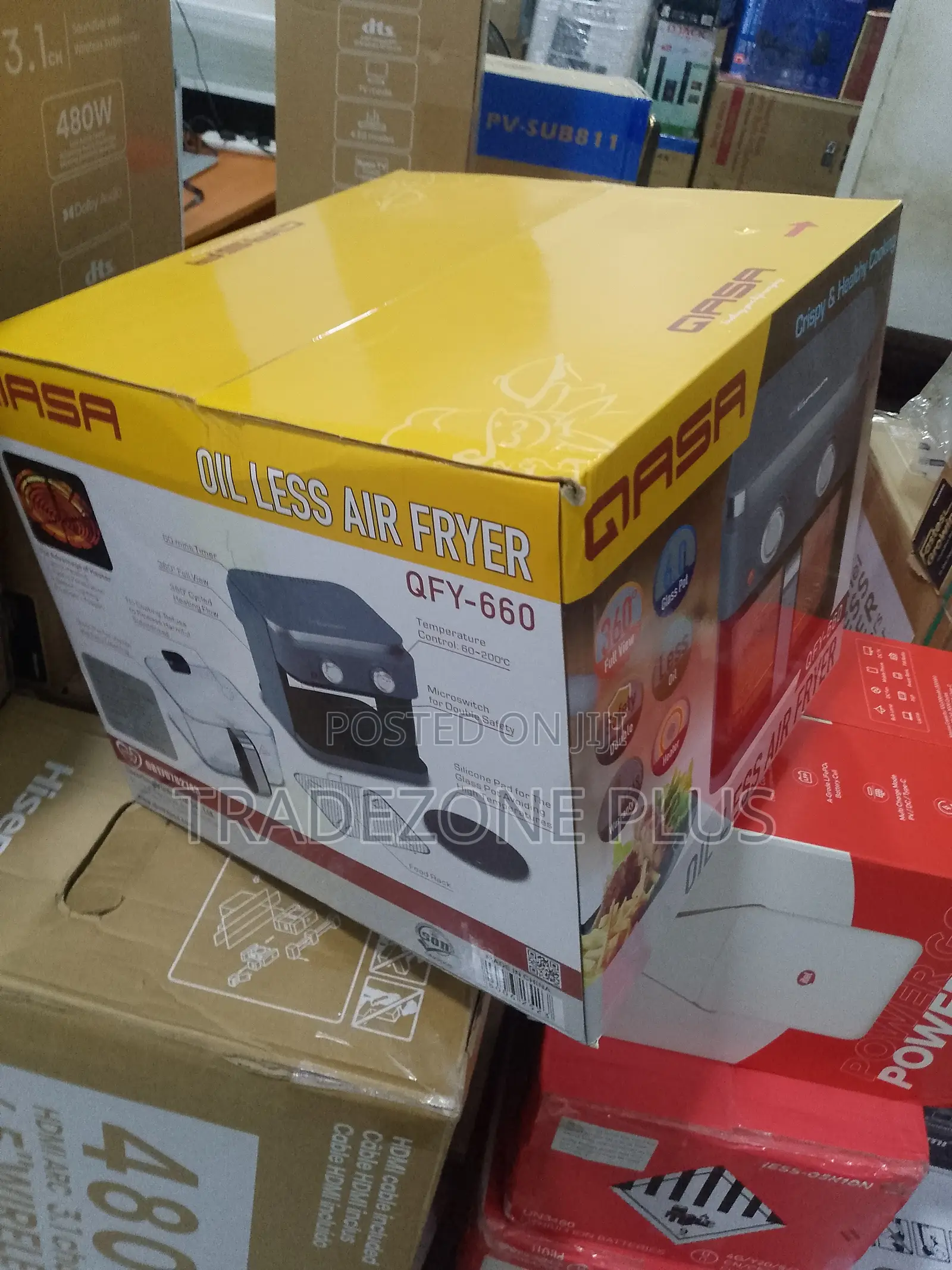Air Fryer by QASA – Cook Crispy Food Effortlessly